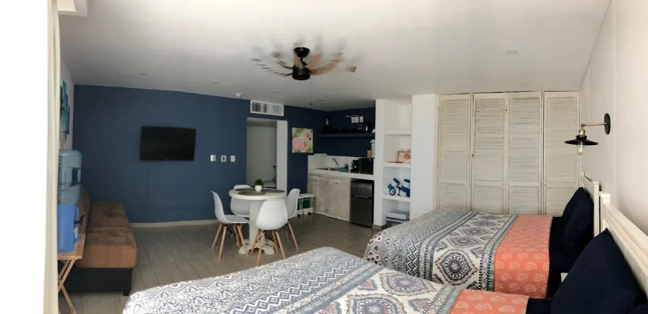 Lägenhet Estudios Yalmakan Cancún